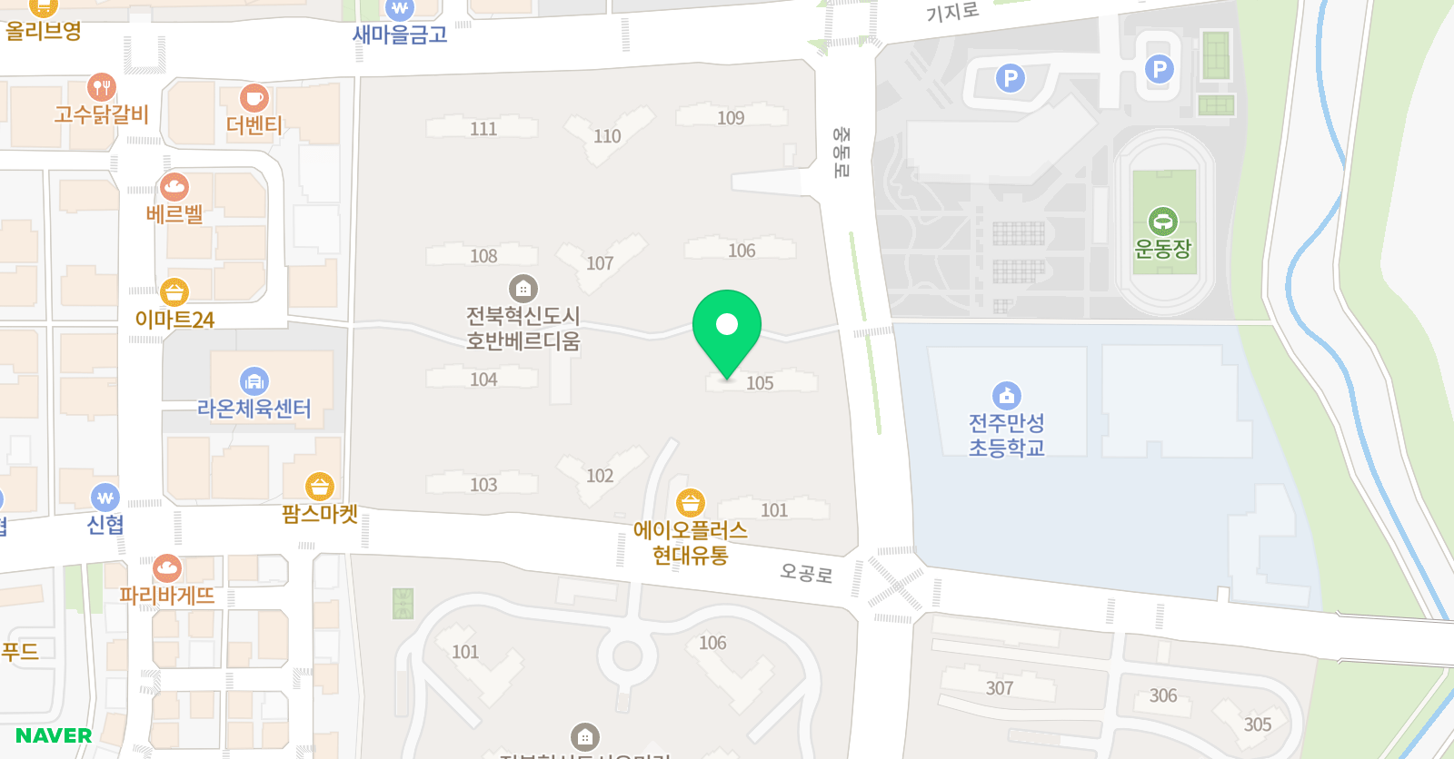 기탄 사고력교실 전주혁신1점 위치