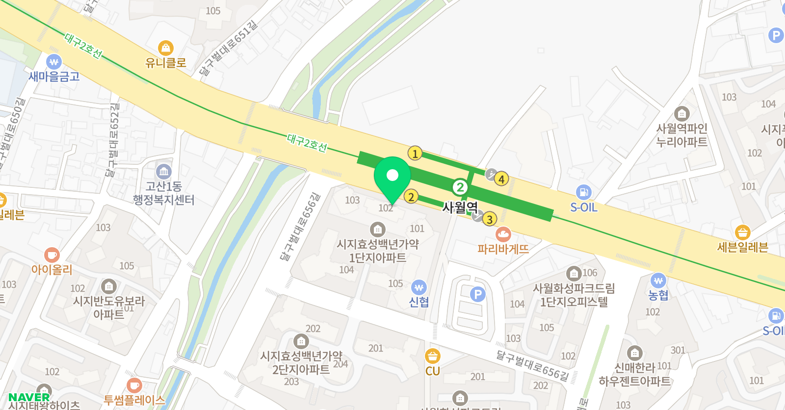 뿌샘 역사사회교습소 위치
