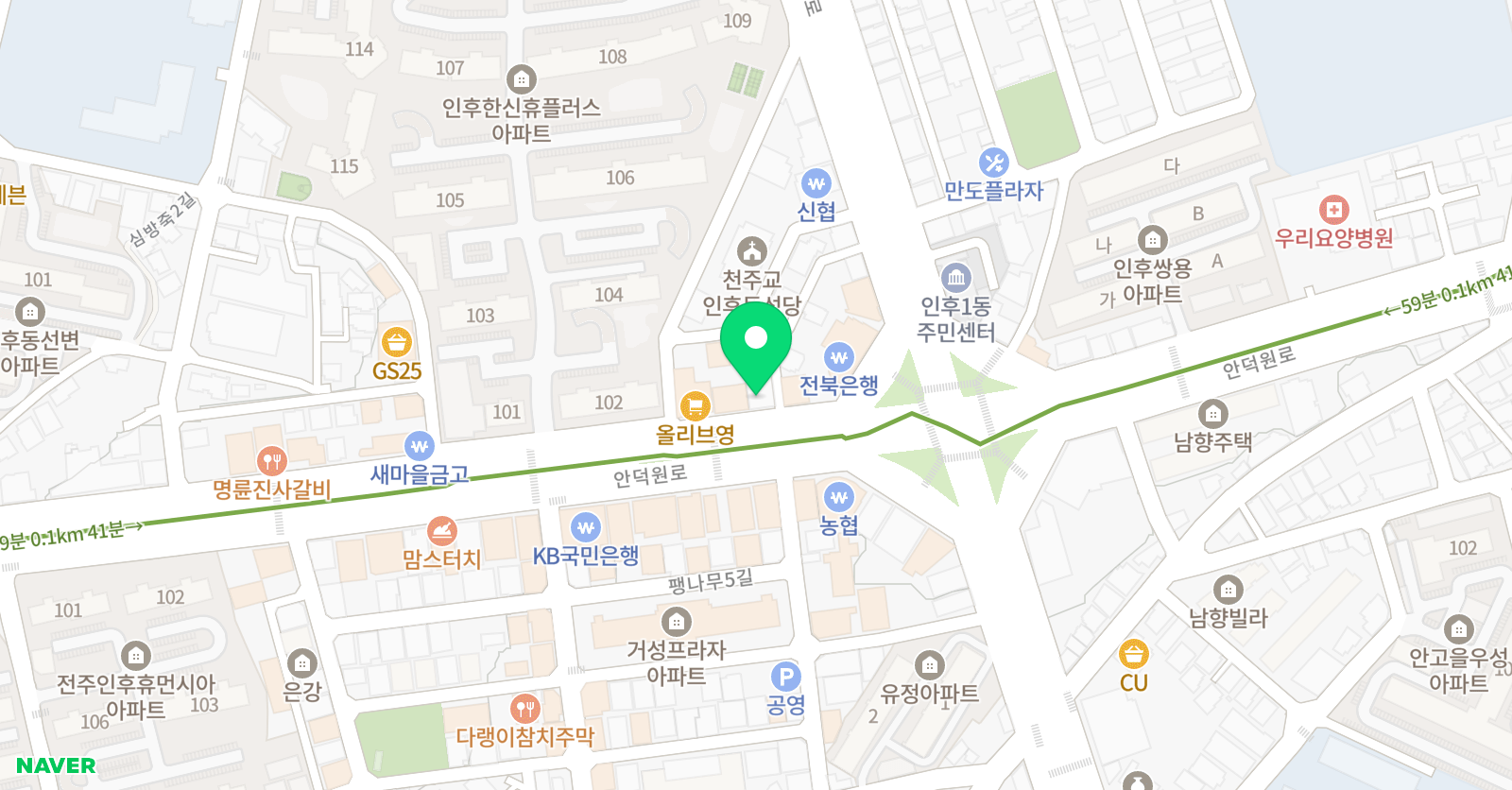 진 수학학원 위치