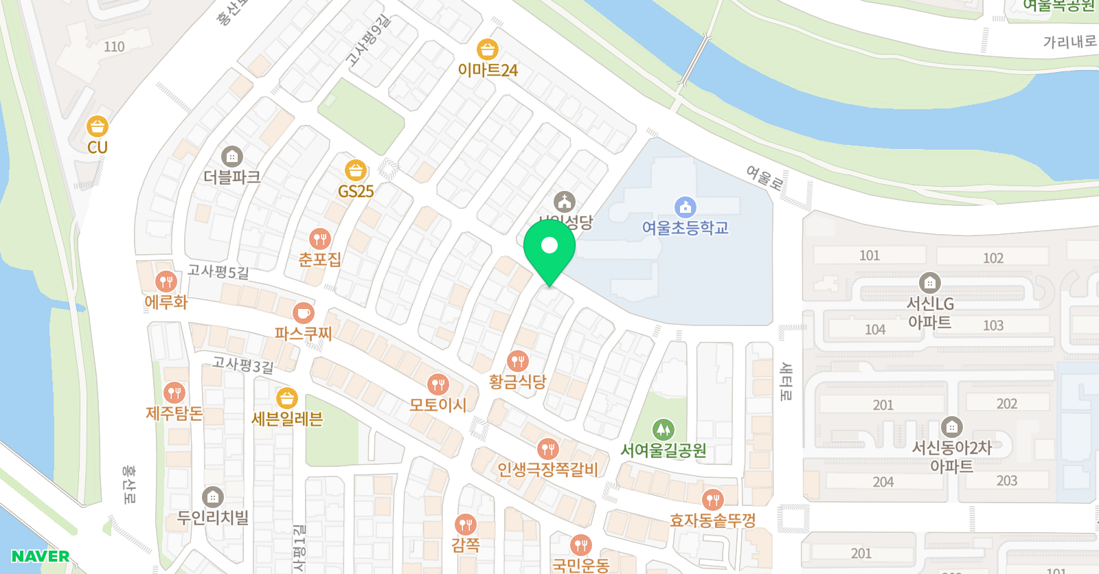 리틀캔버스 미술학원 위치