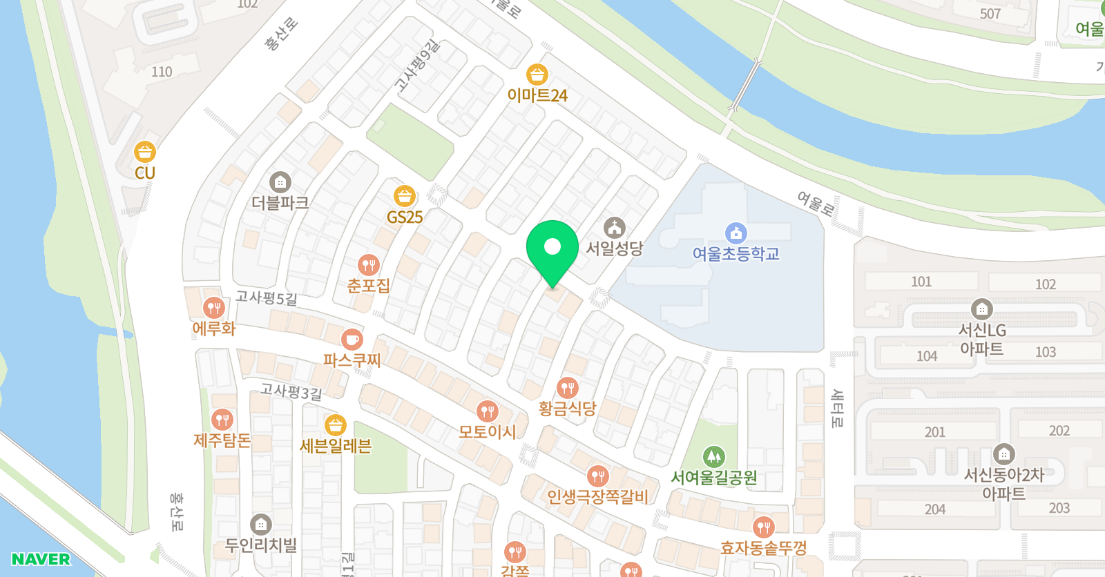 강선생 수학교습소 위치