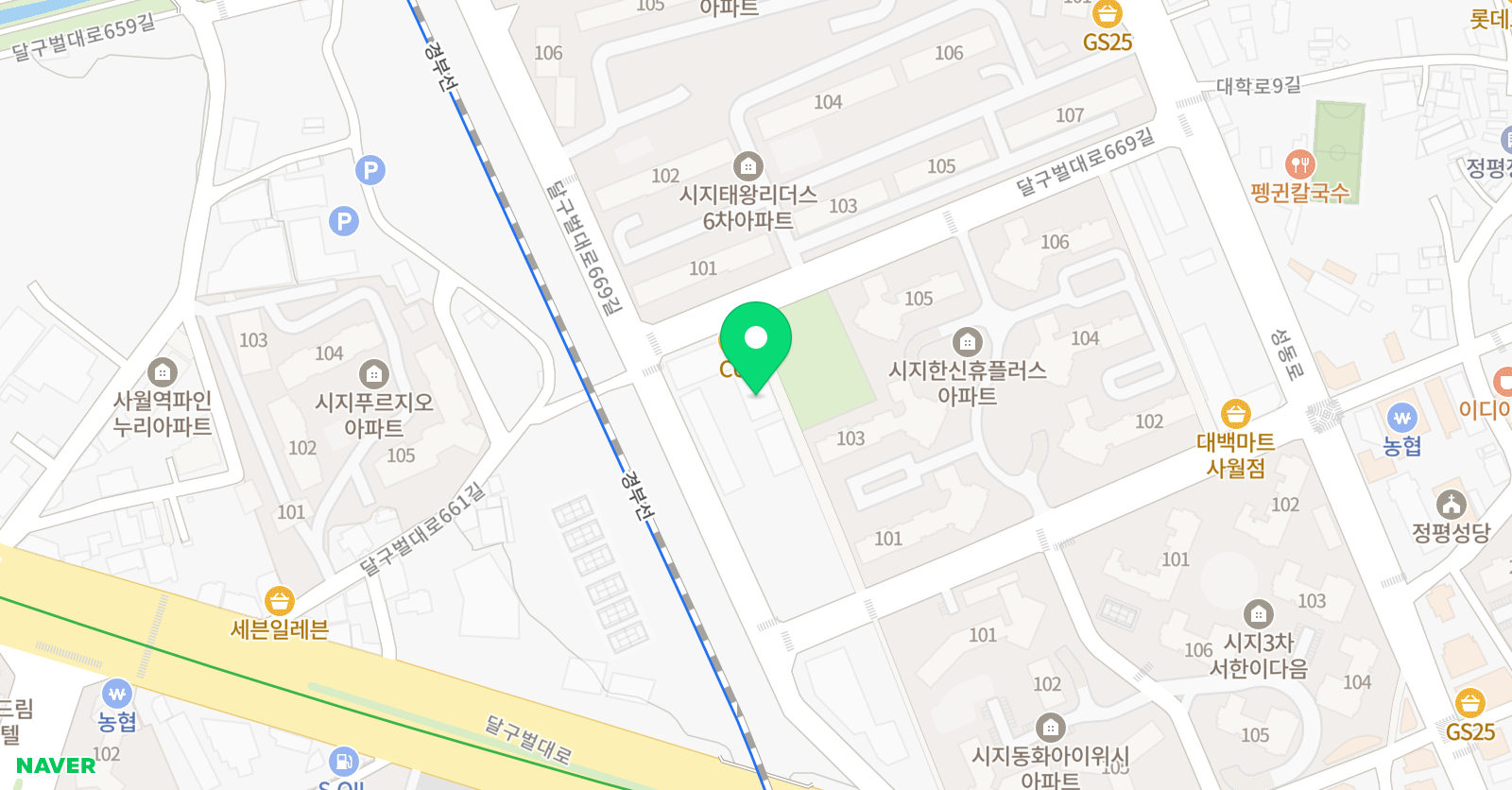 박종기최우수 태권도 2호관 위치