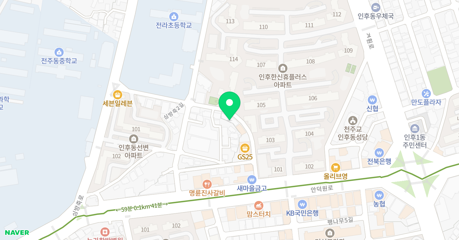 모모의 미술학원 위치