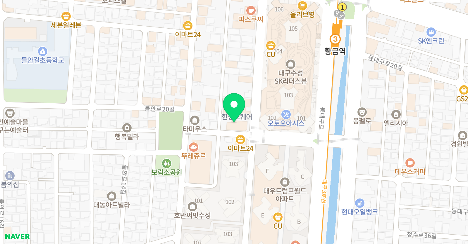 리틀소호 대구수성점 위치