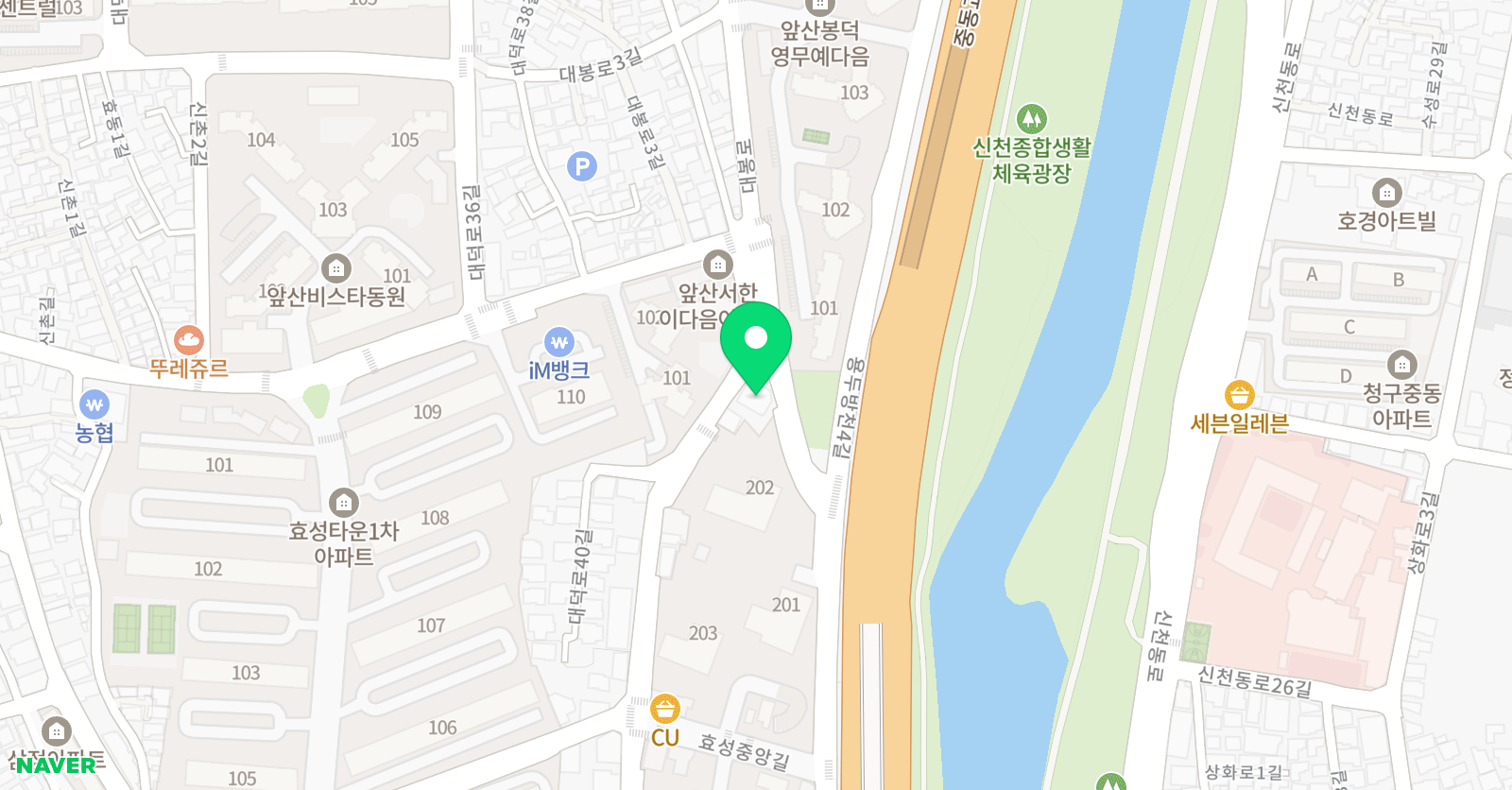 루시아 발레학원 위치