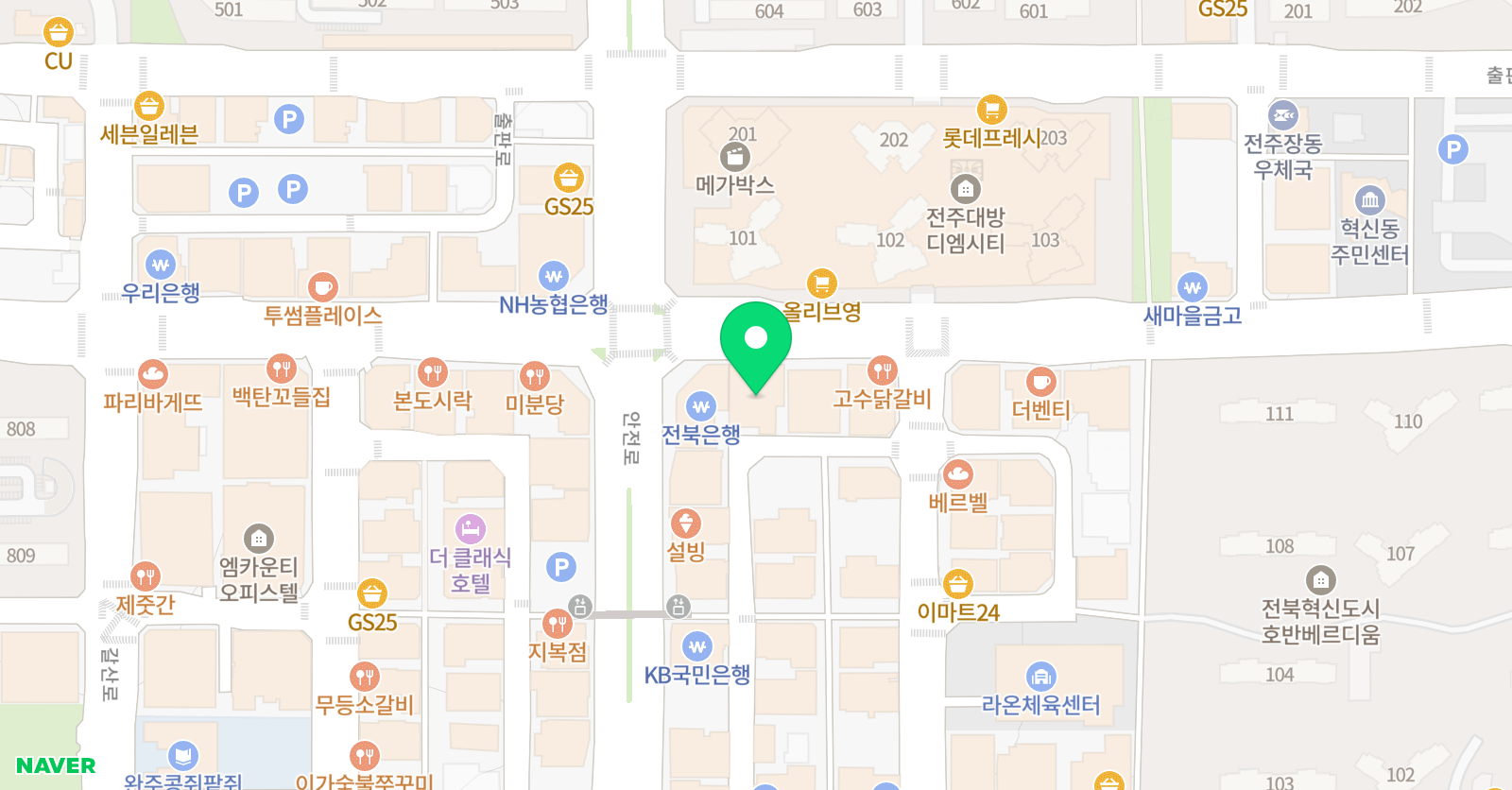 K다이나믹복싱 위치