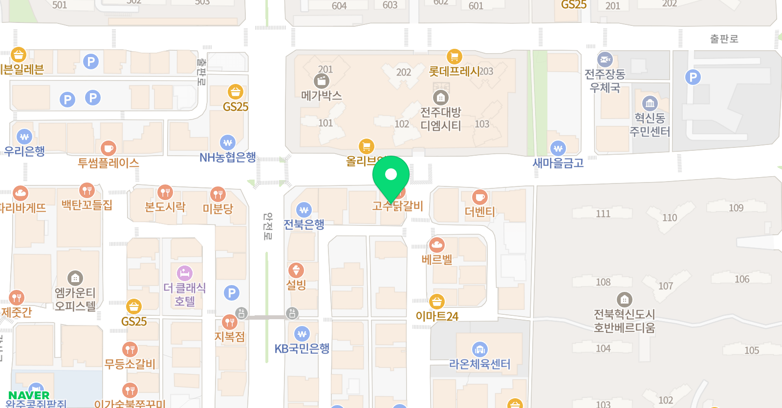 제이온키즈스피치 학원 위치