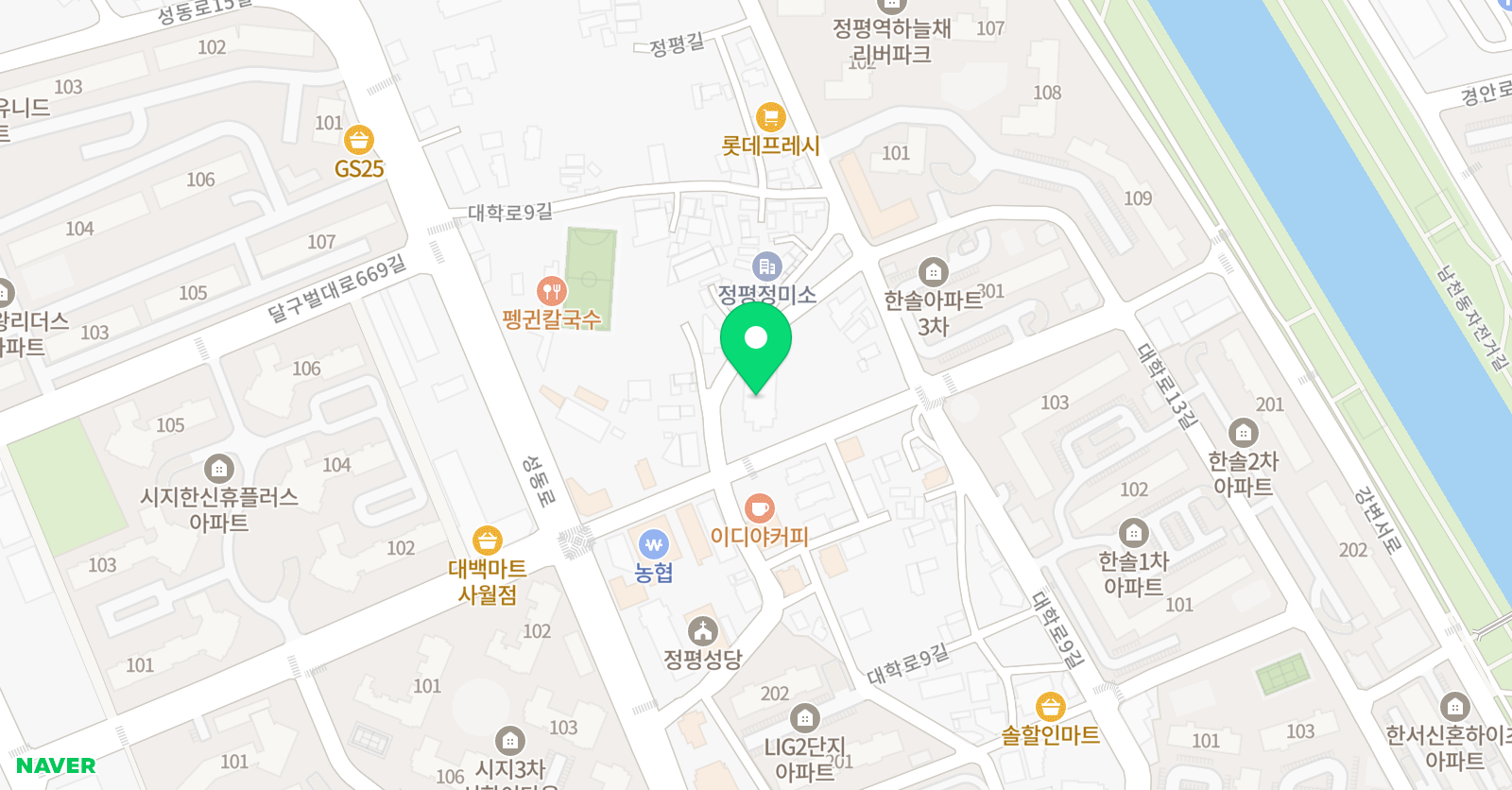 해바라기 어학원 위치