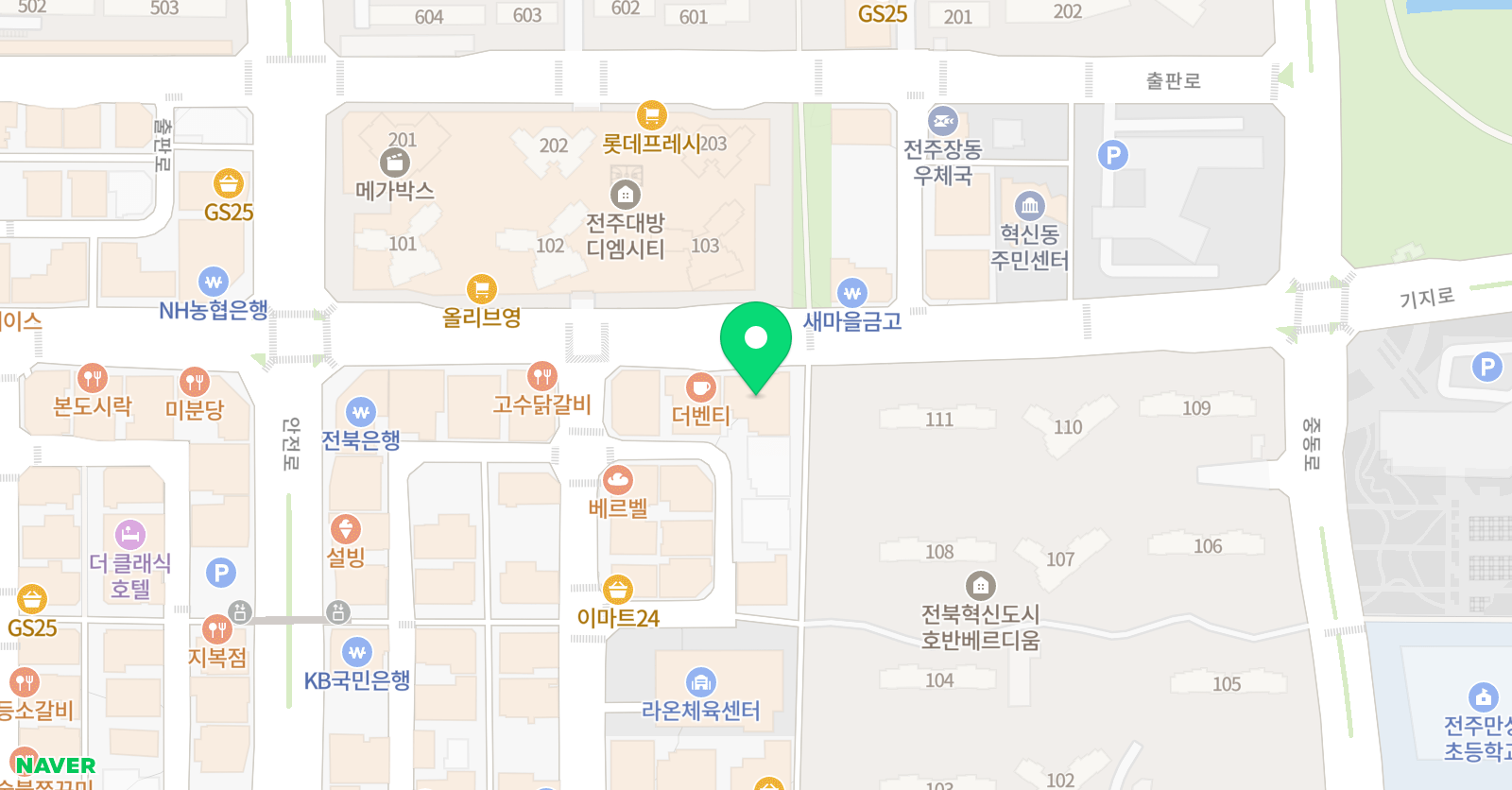 혁신SLA 어학원 위치
