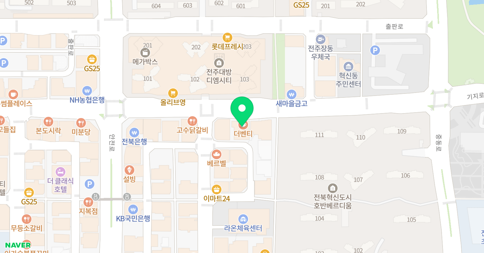 뮤직아이피 아노음악학원 위치