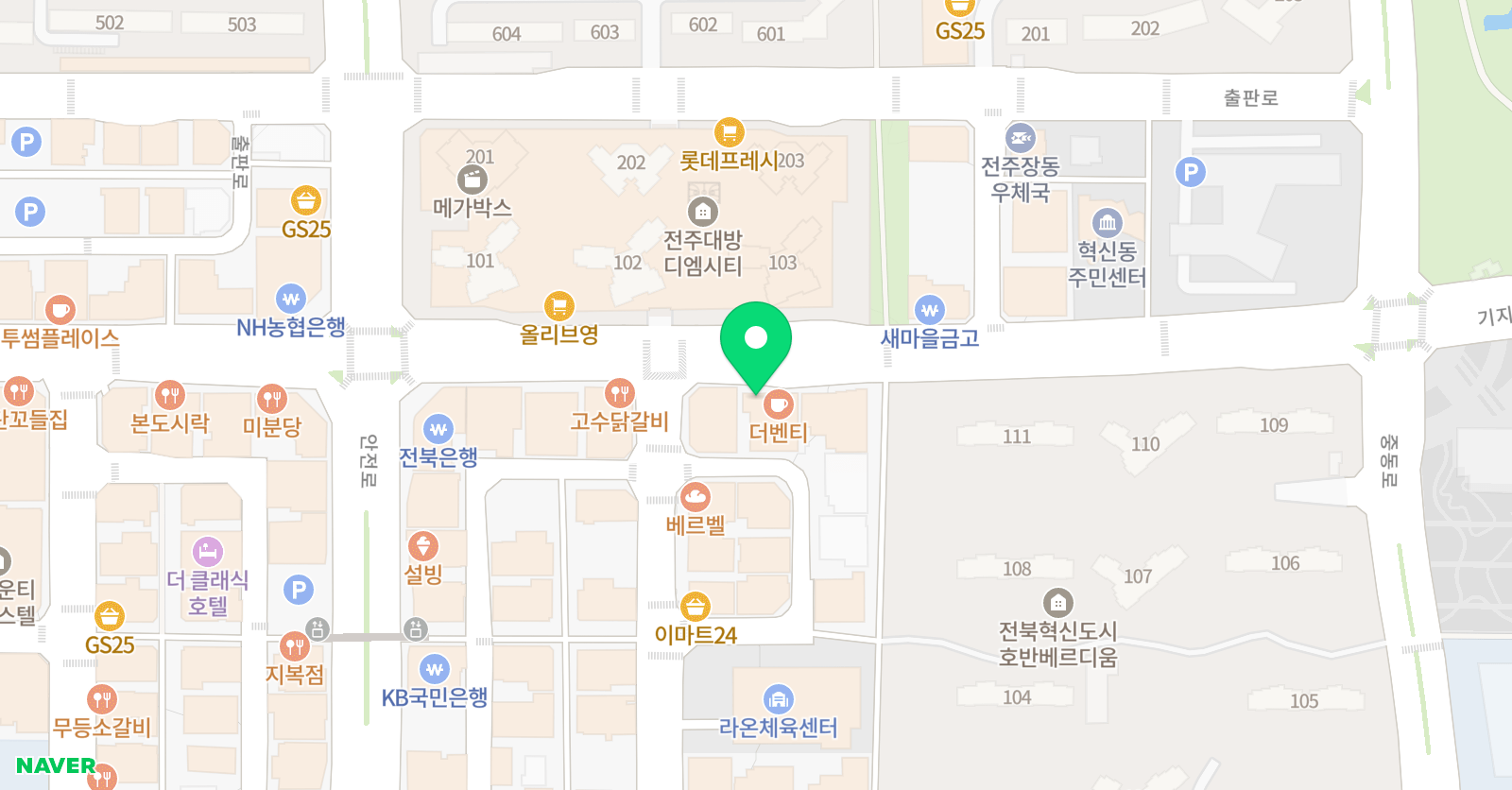 스마일최쌤 수학학원 위치