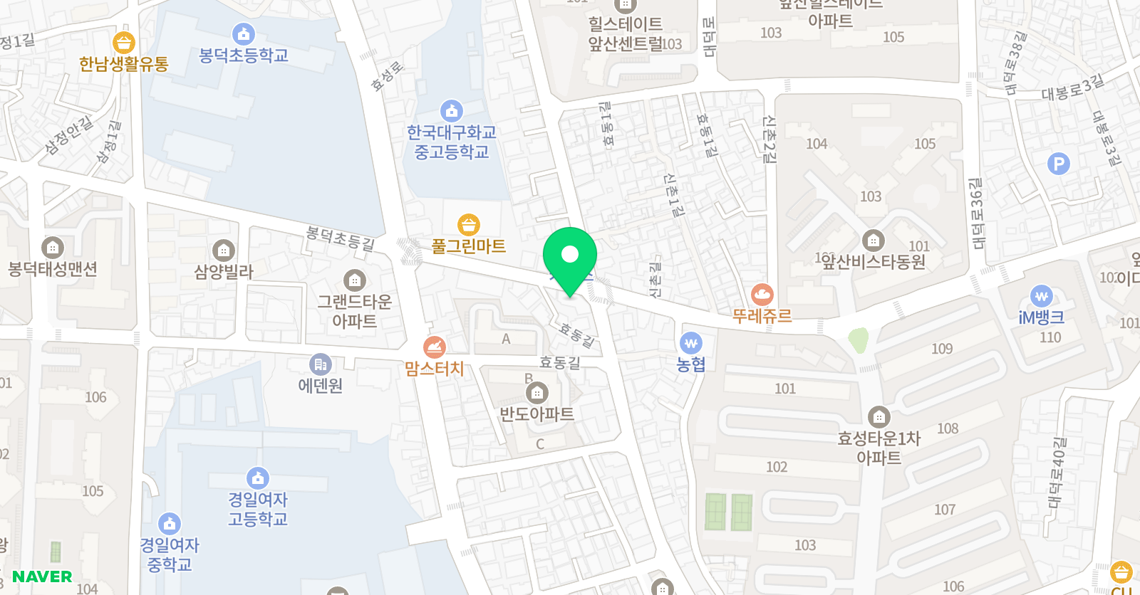 수앤 수학원 위치