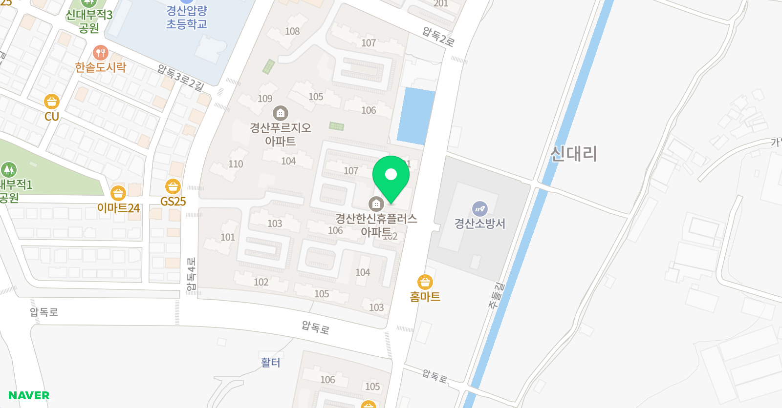 파아란 미술학원 위치