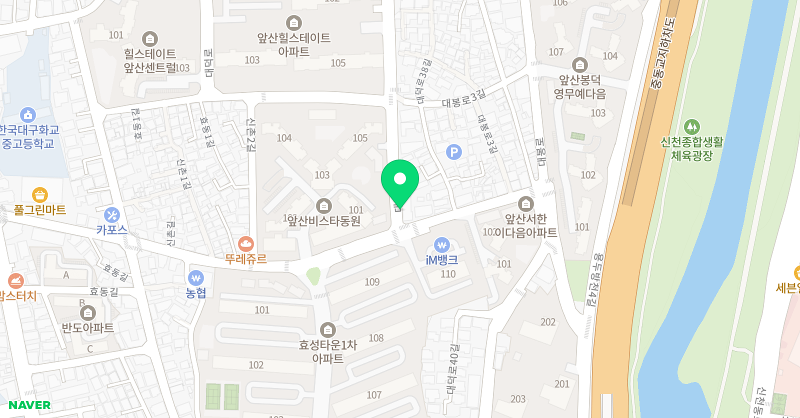 딩동댕 음악학원 위치