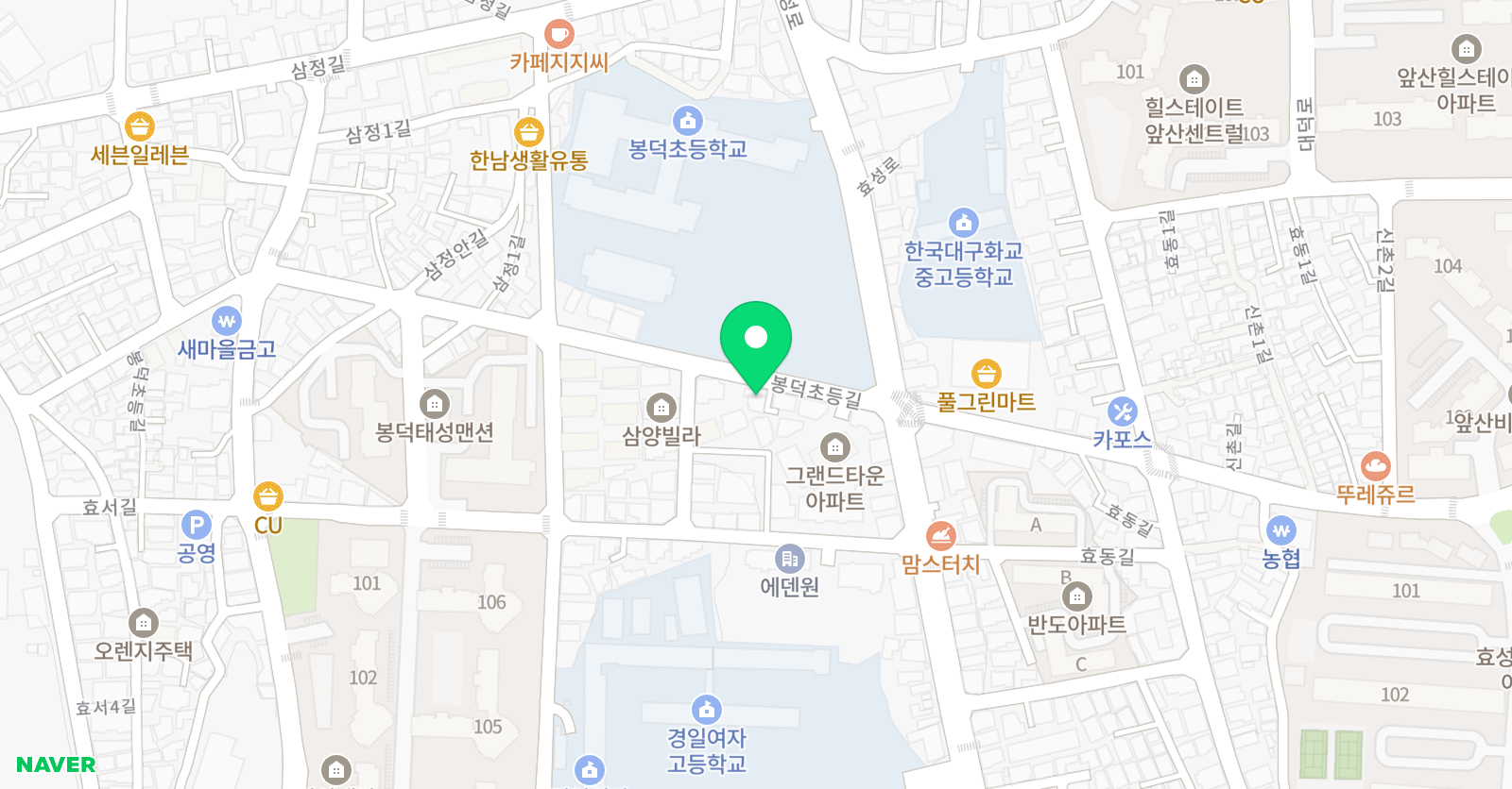 모리의소리 피아노교습소 위치