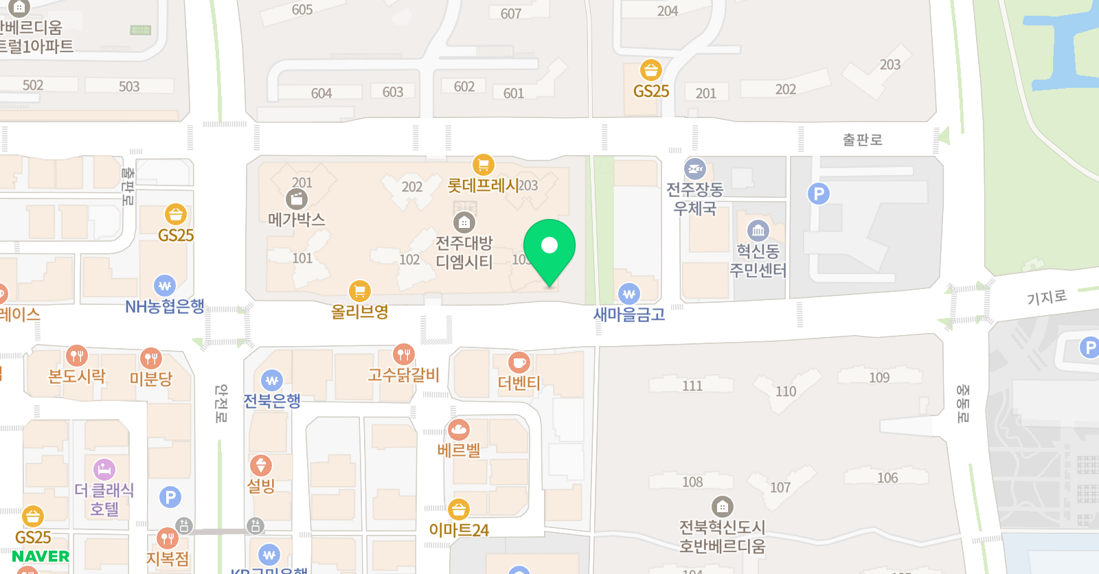 펠로우영어딱풀리는수학학원 위치