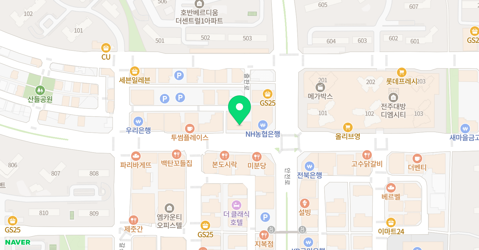 혁신우리 학원 위치