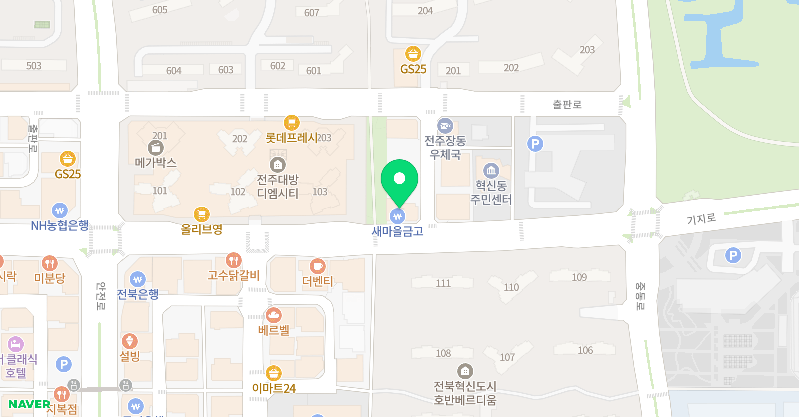 심포니 뮤직스쿨 위치