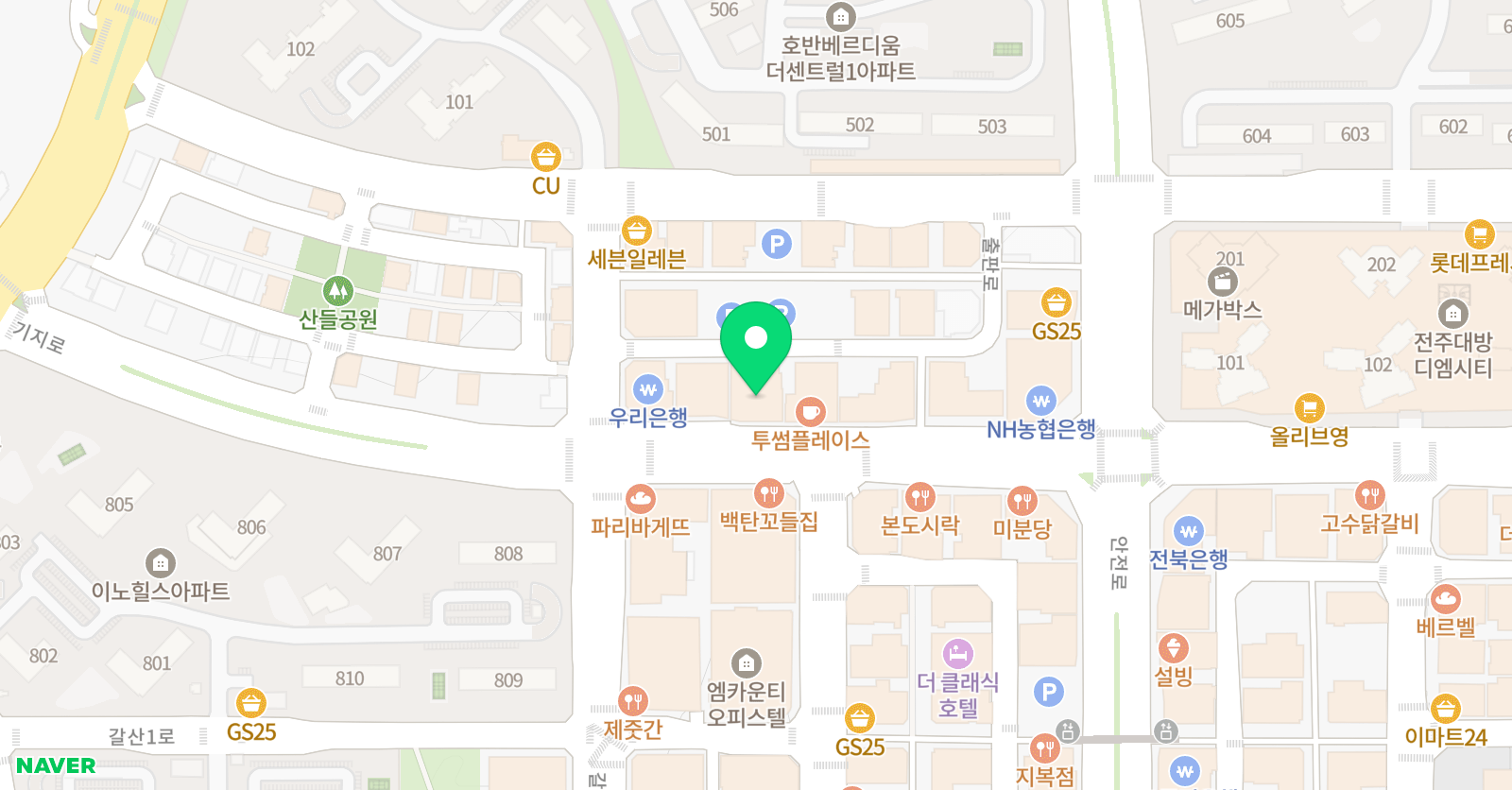꼬마들의 비밀기지 위치