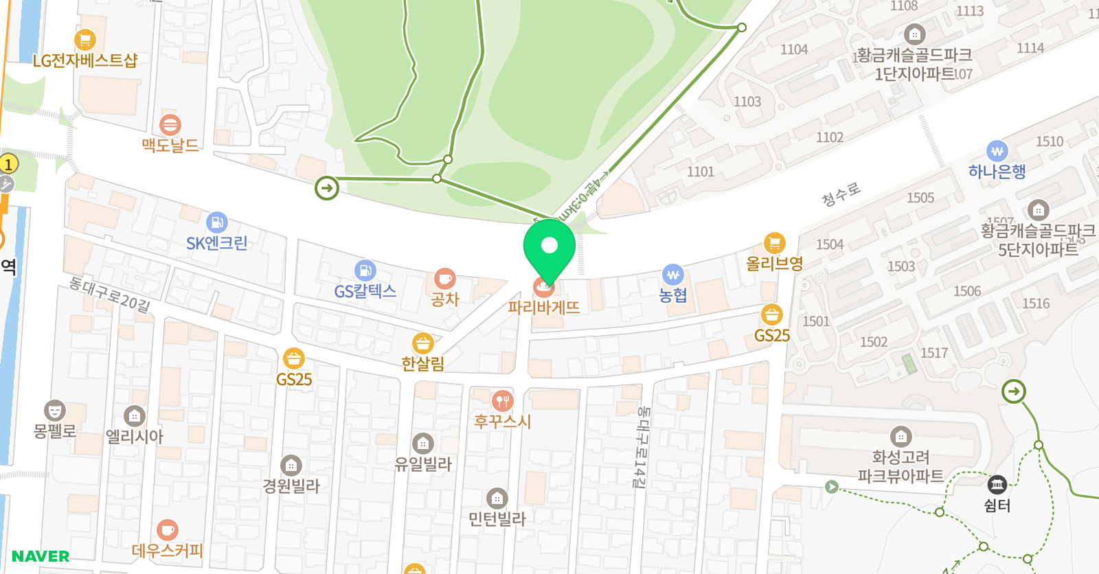 비상J 학원 위치