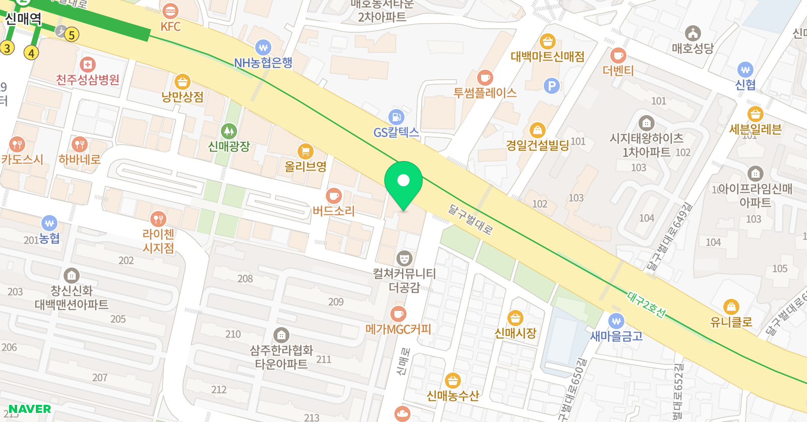 포커스 수학영어학원 위치
