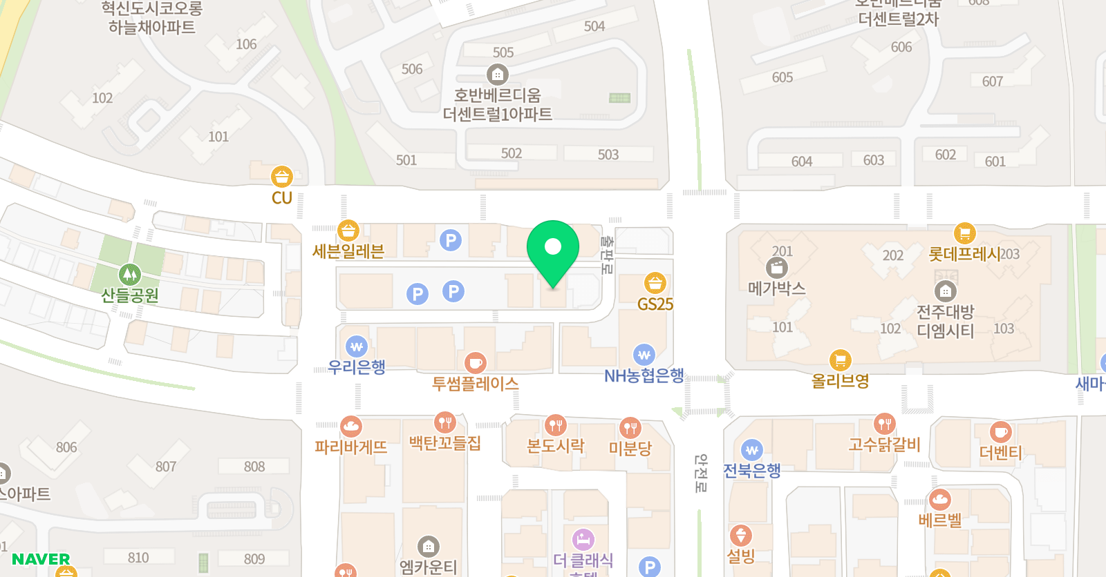 리듬앤핏 아카데미 위치