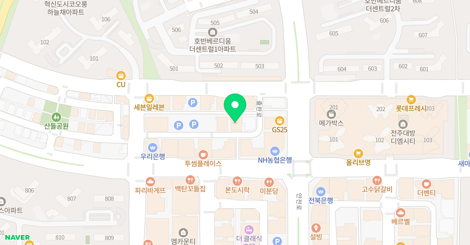 전북 풋볼아카데미 위치