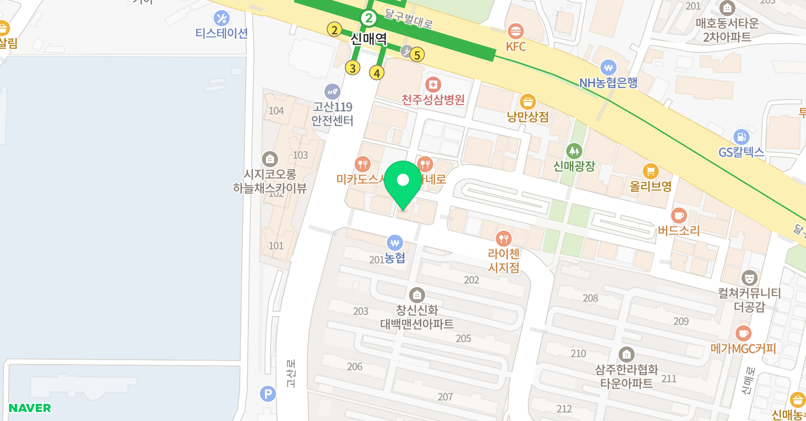 비욘드어드밴스트 수성점 위치