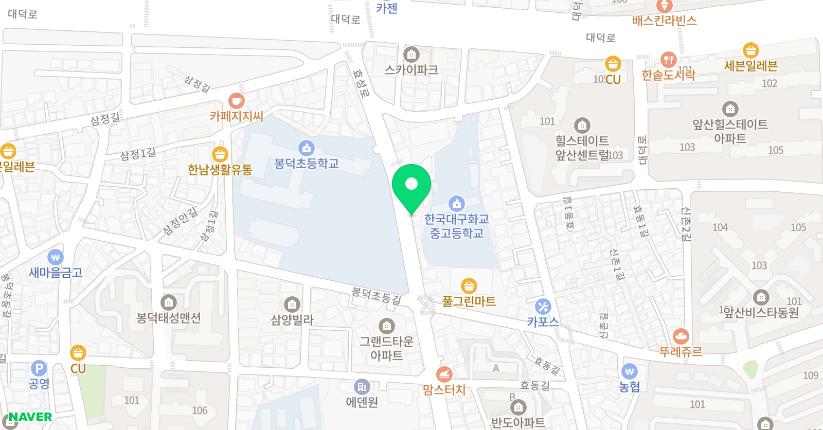 골든벨 수학교습소 위치