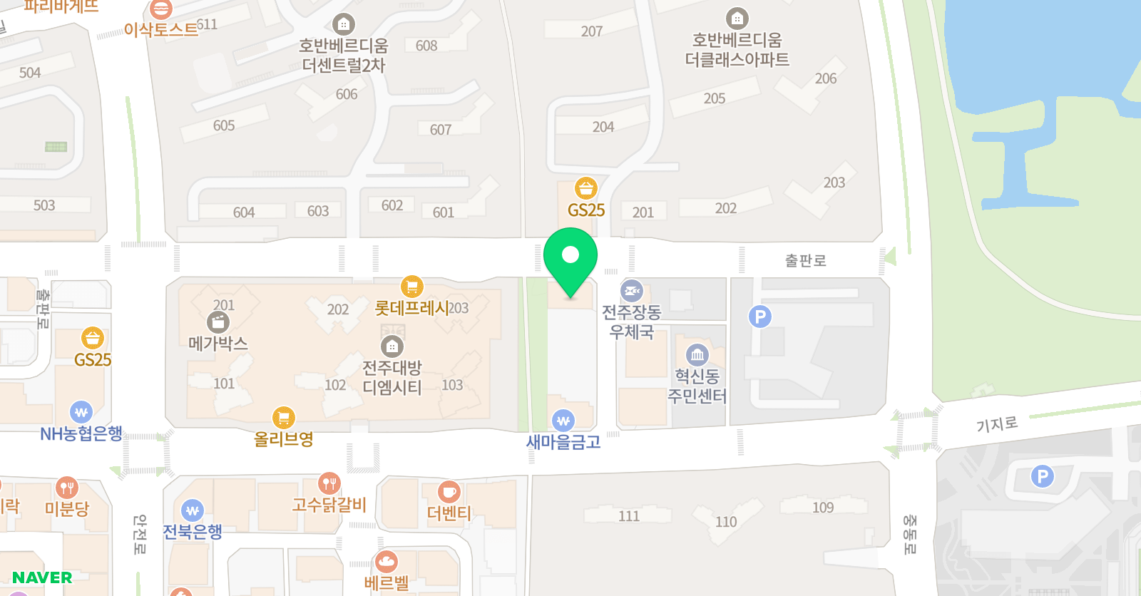 바르고운 무용학원 위치