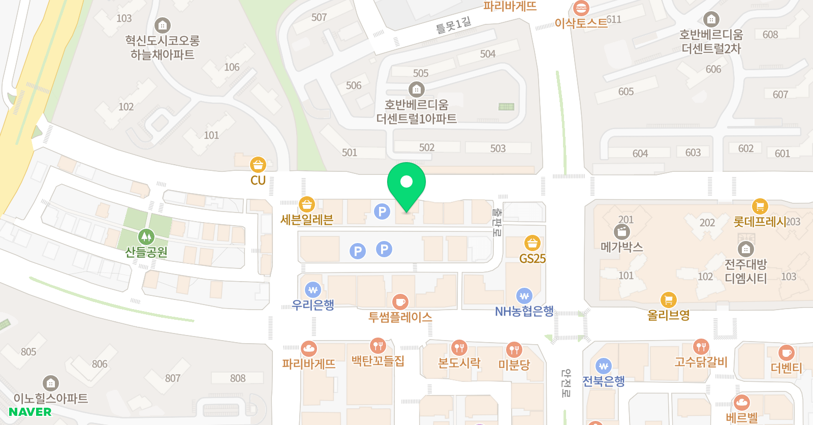 이승은 수학학원 위치