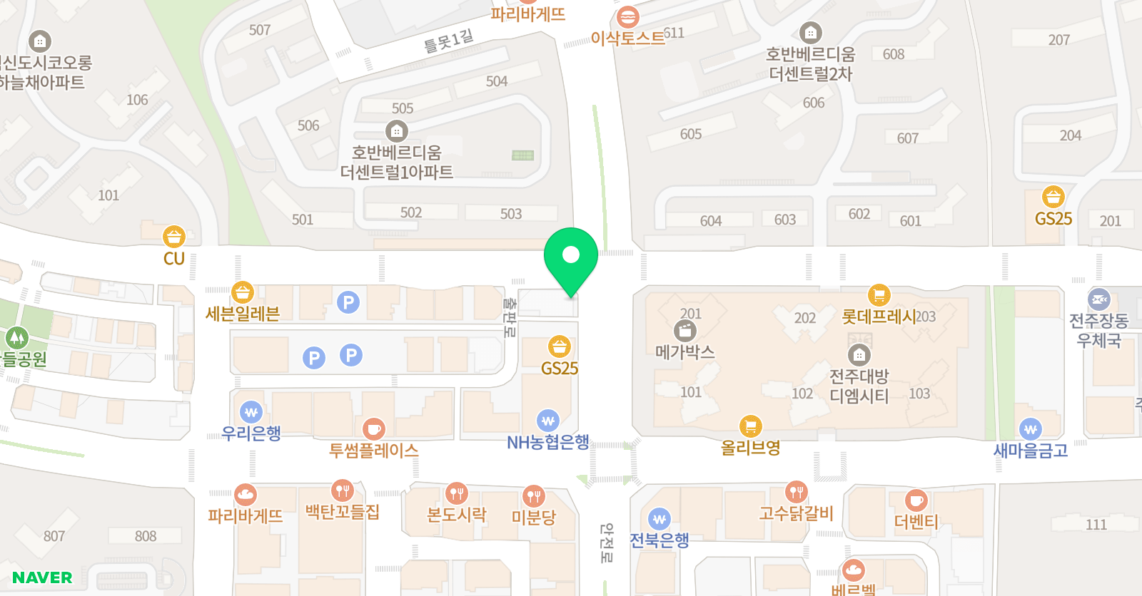 와이 수학학원 위치