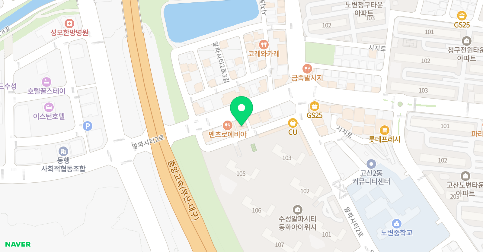 아이셈 사고력수학교습소 위치