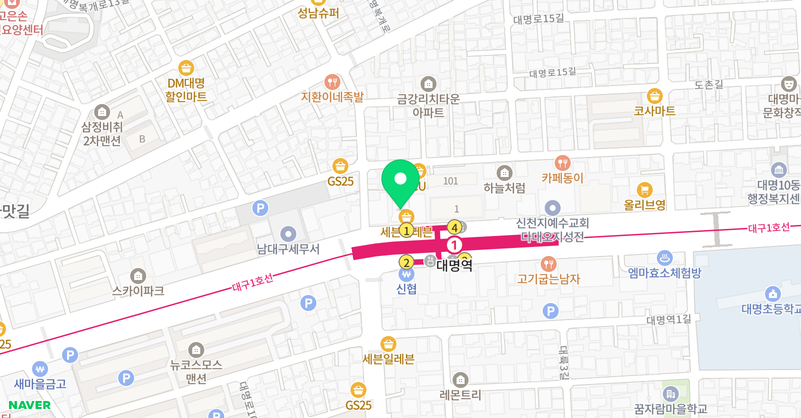 라뜨레 무용학원 위치