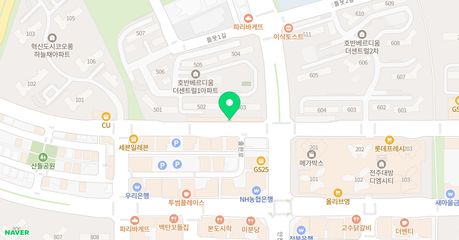 어썸바이올린 음악교습소 위치