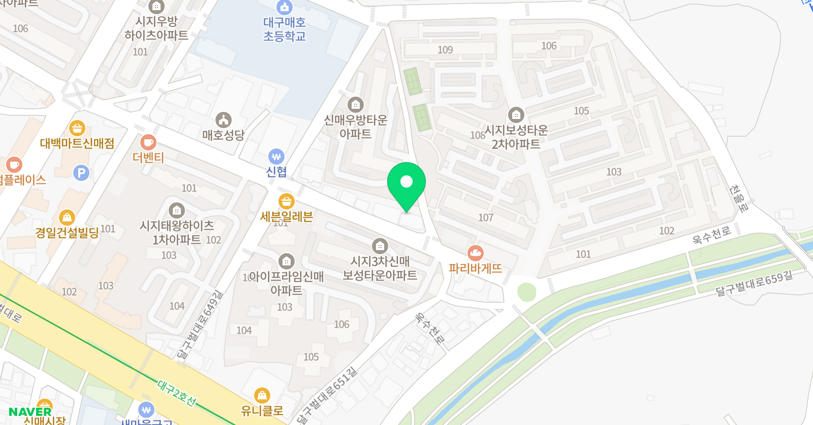 아이엔 미술학원 위치