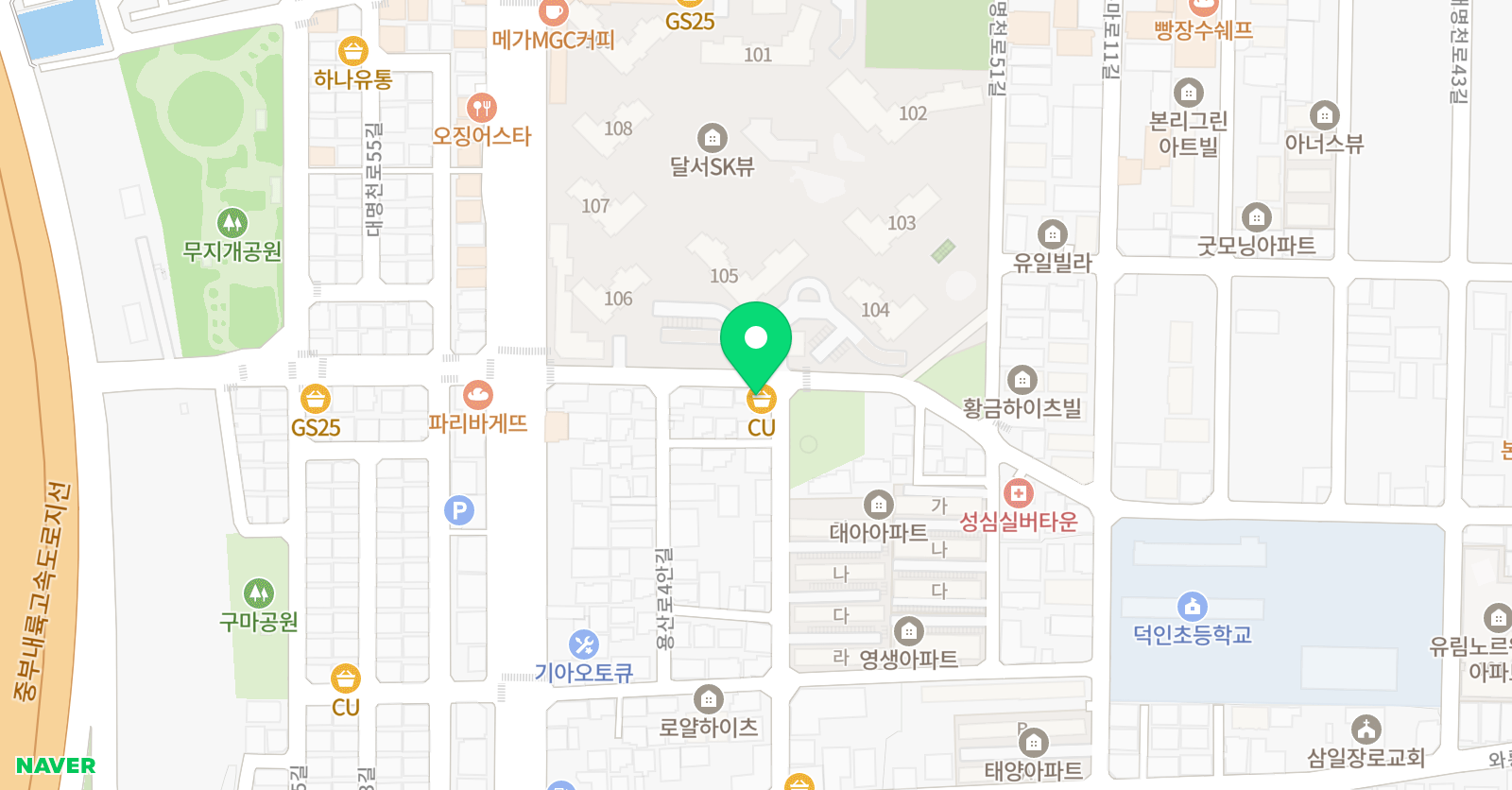 예솔음악학원 위치