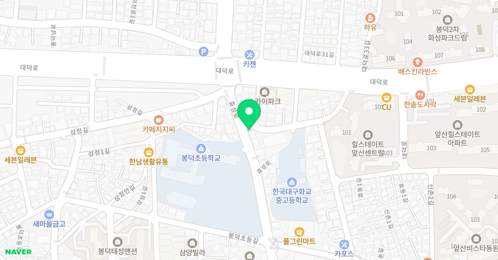 샵 피아노교습소 위치