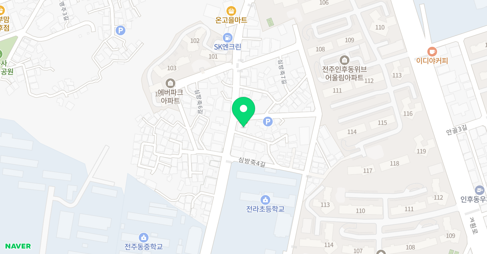 더쌤 수학학원 위치