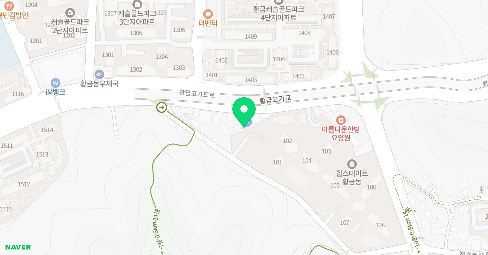 리드인 황금 성동초점 위치