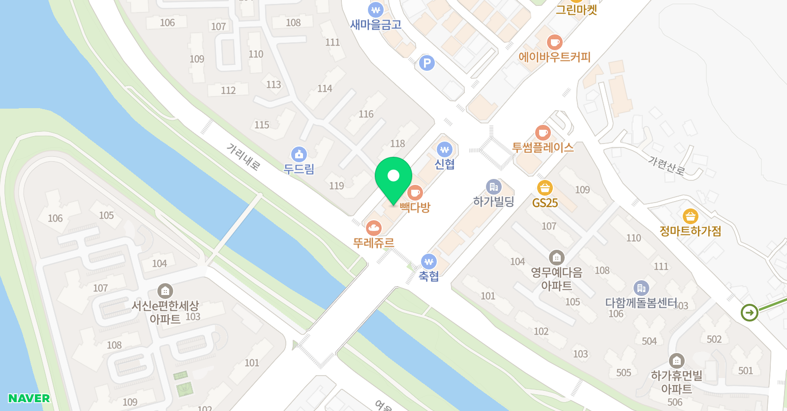 링구아 잉글리쉬 어학원 위치
