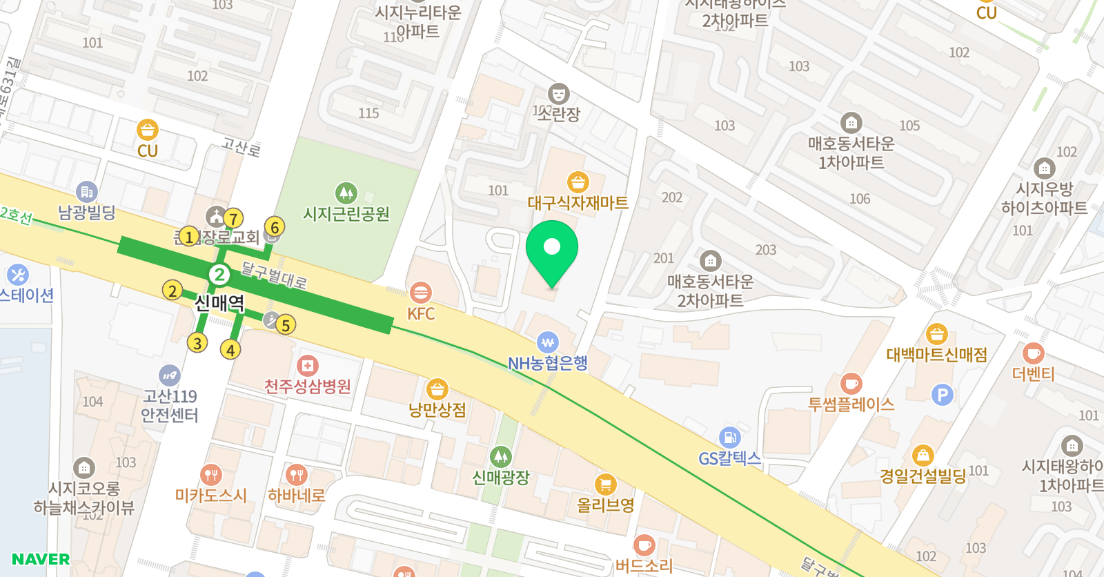 승현웅변음악 학원 위치