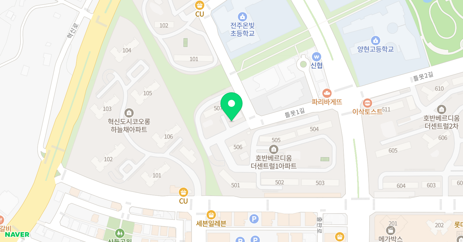 칸타빌레음악학원 위치