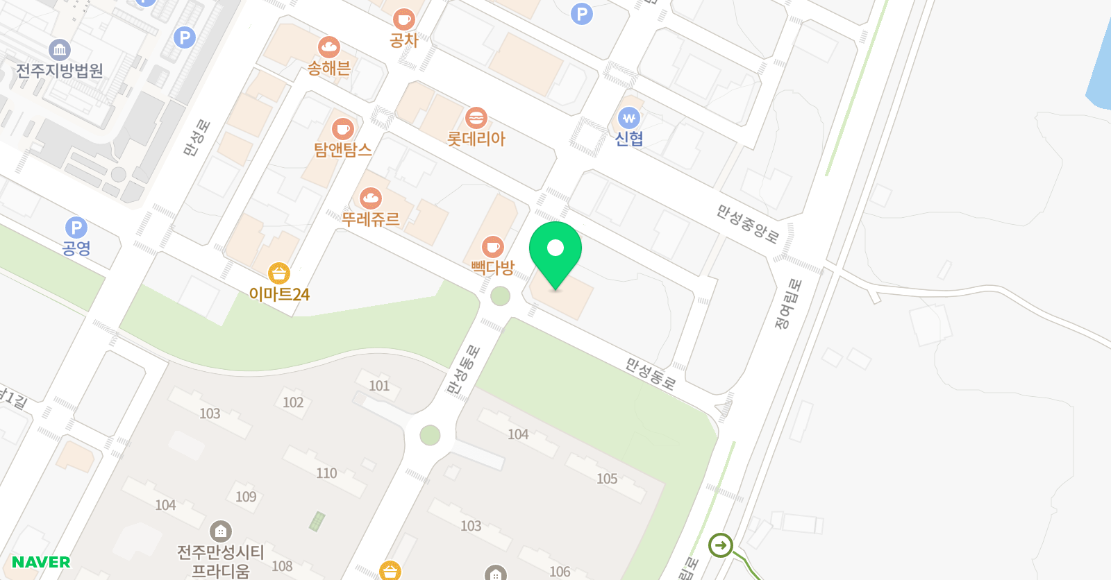 샛별 음악학원 위치