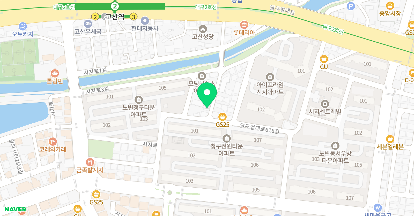 뮤엠영어 전원 영어교습소 위치