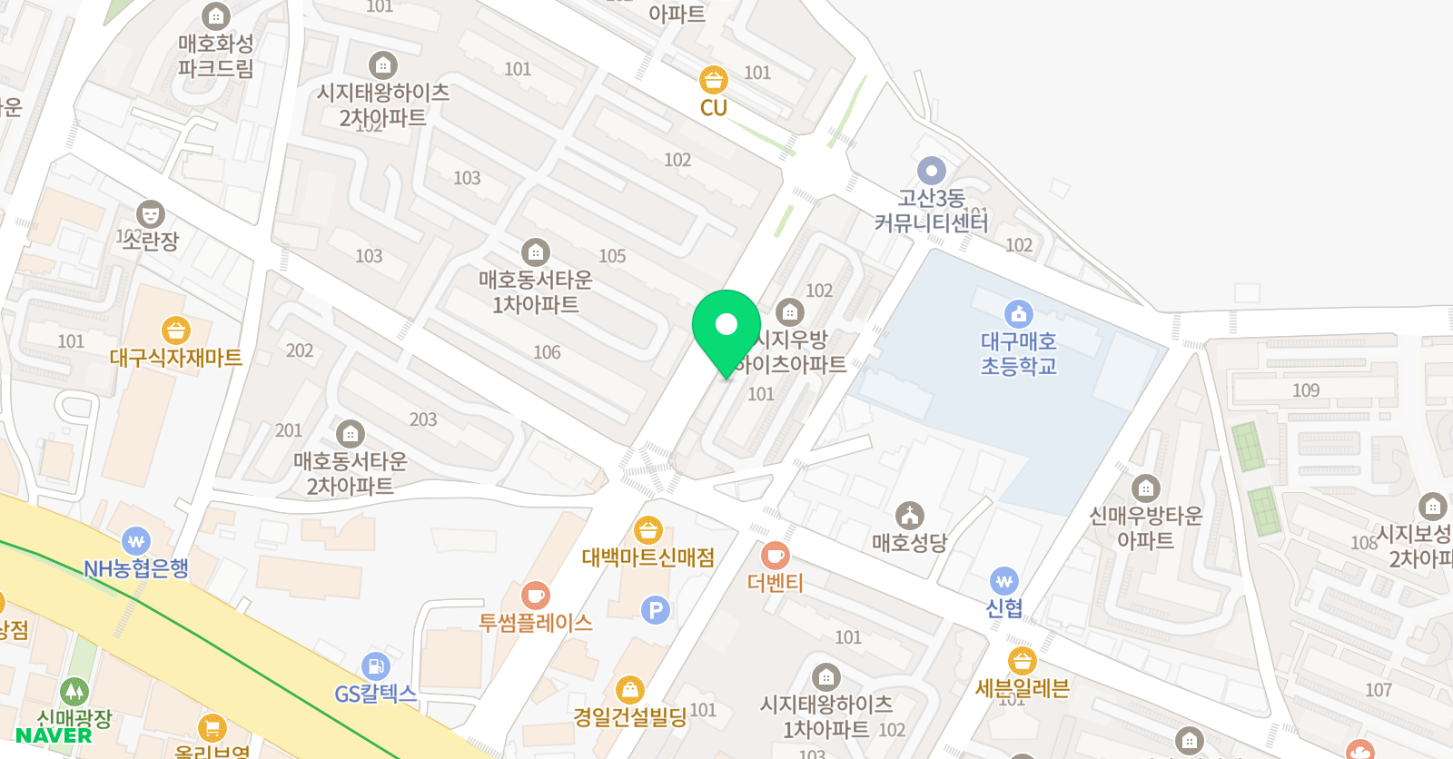 빡쌤 영어교습소 위치