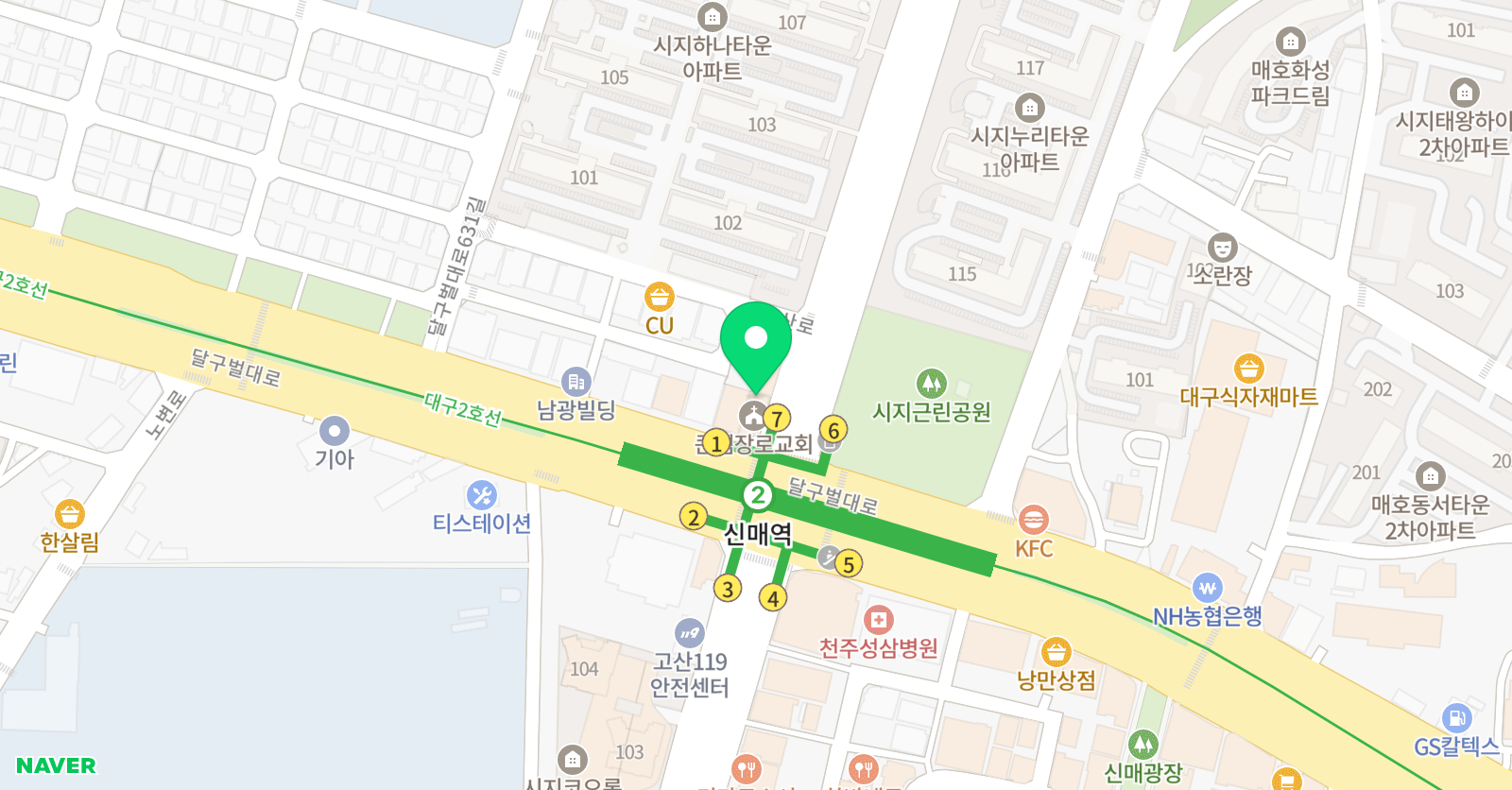 에스 수학과학학원 위치