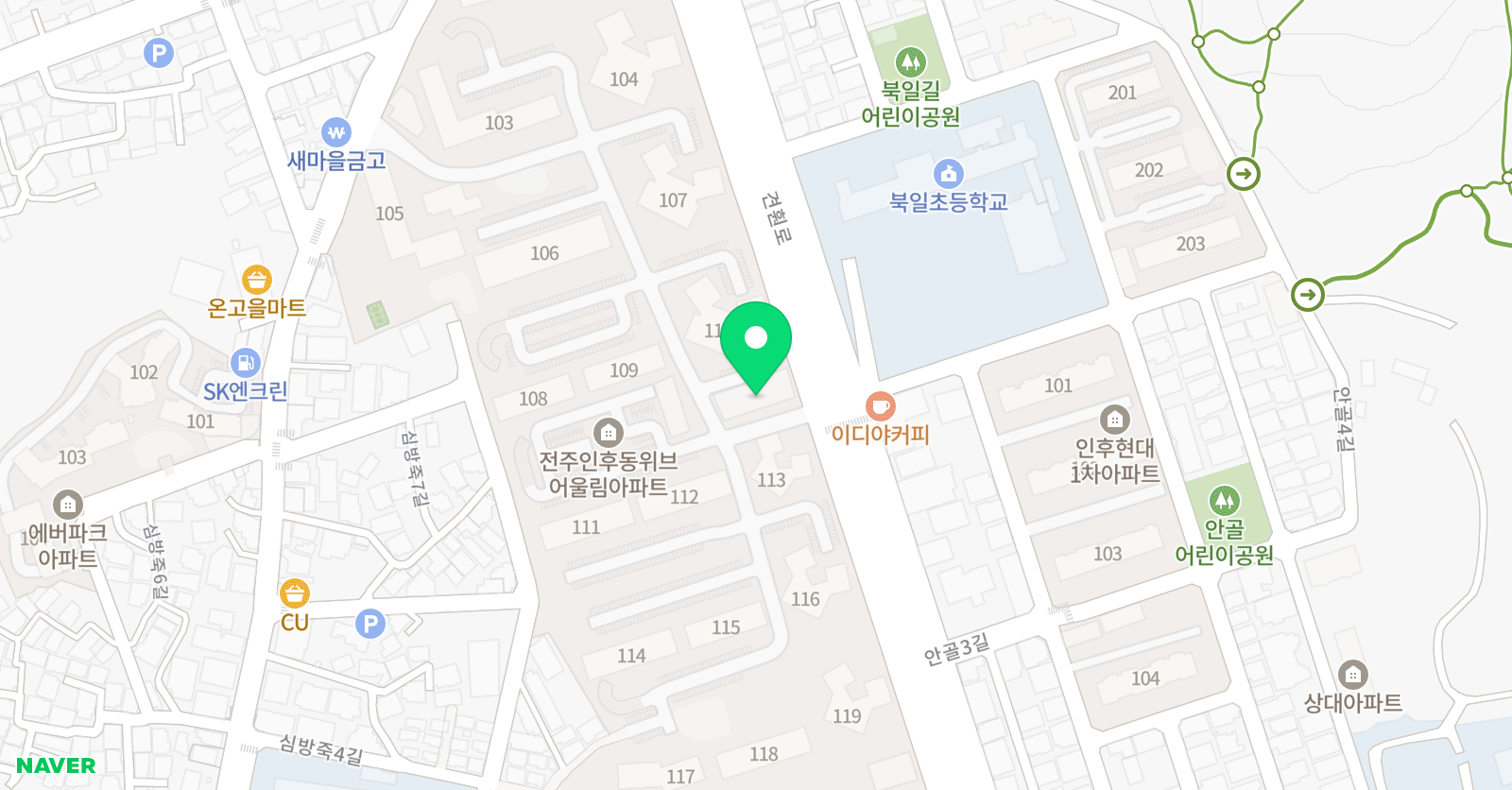 성재수학전문학원 위치
