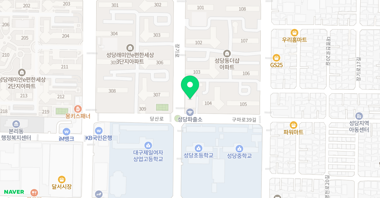 올피움 미술학원 위치