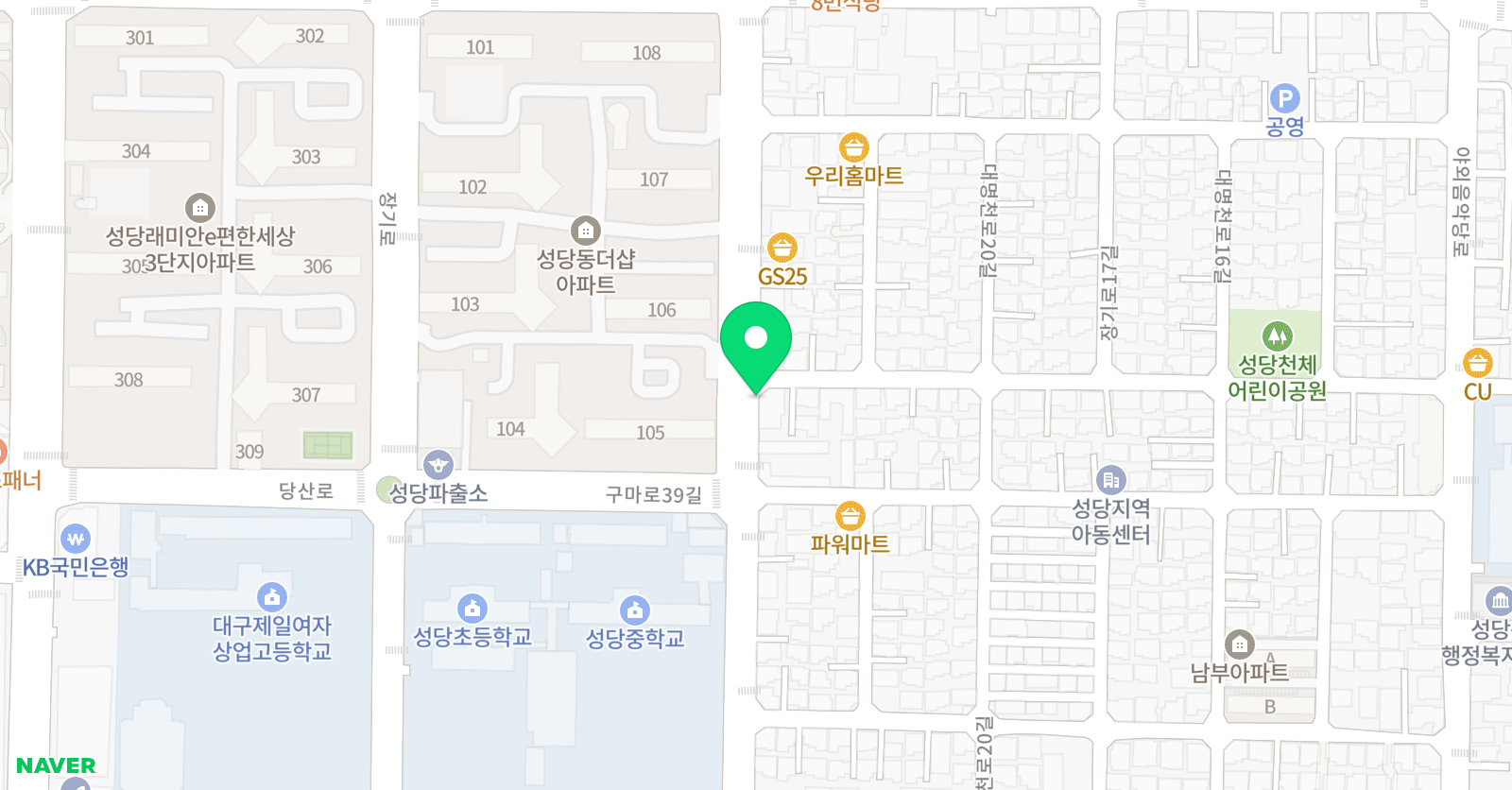 채움 수학교습소 위치